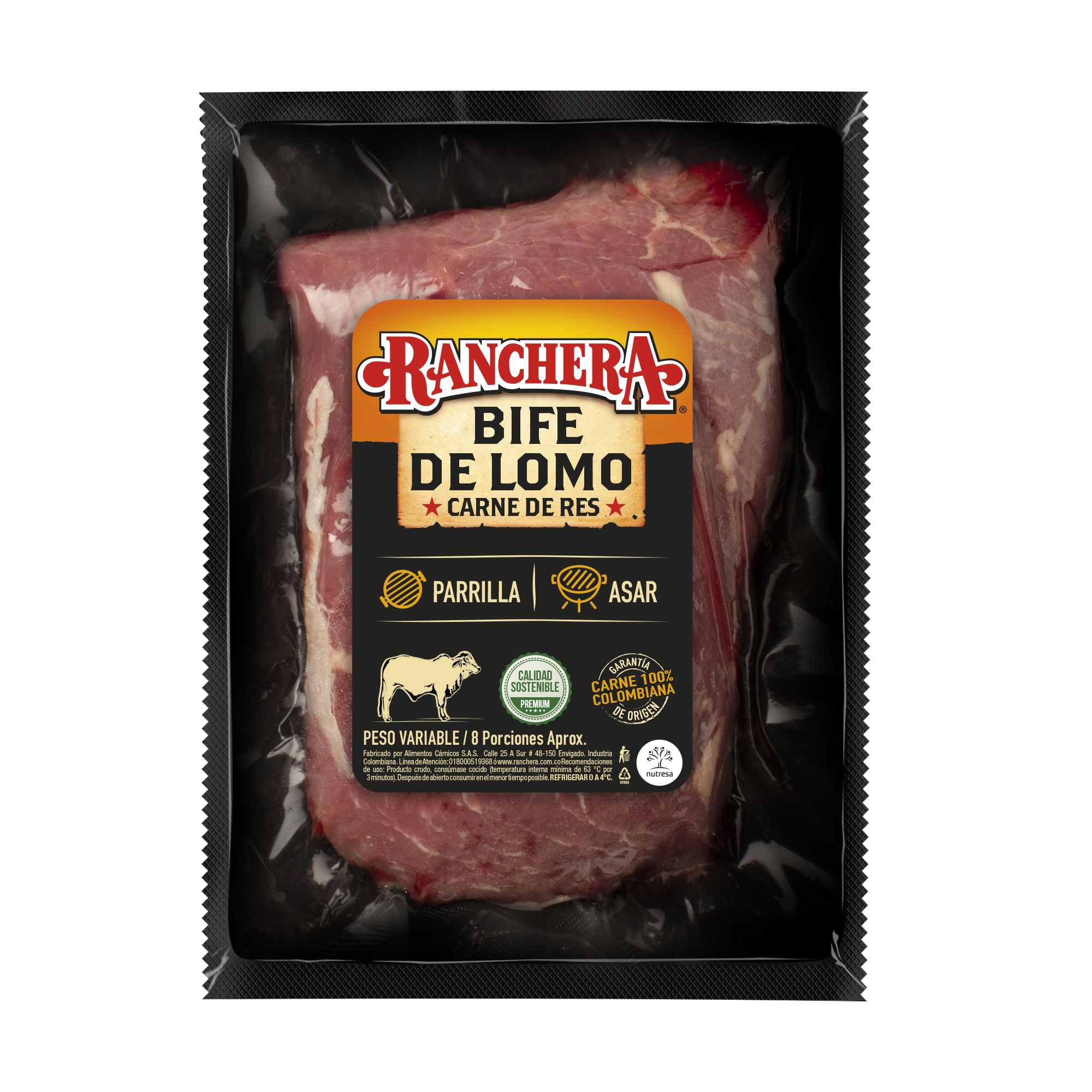 Bife de Lomo Ranchera