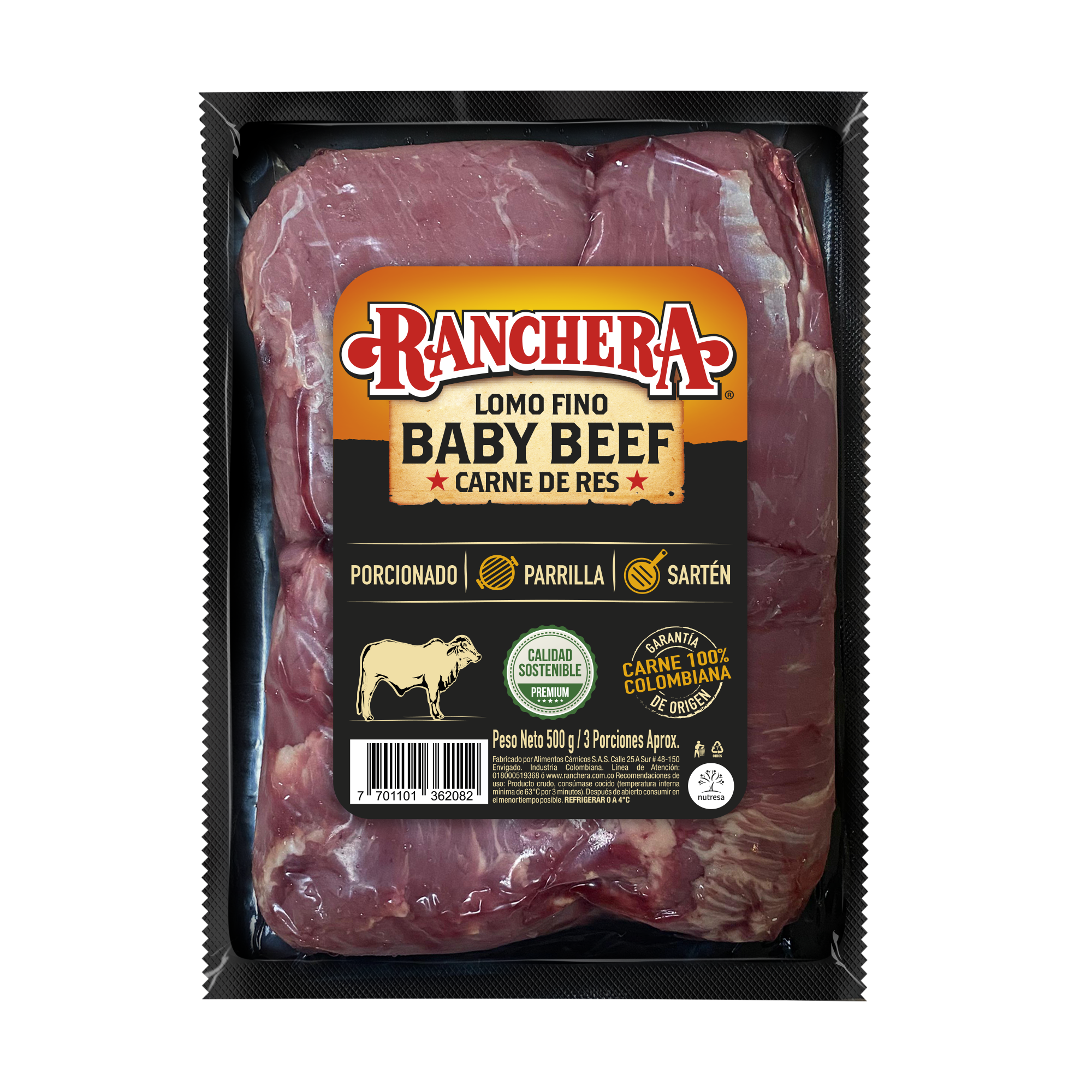 Baby beef Solomito Ranchera 500g