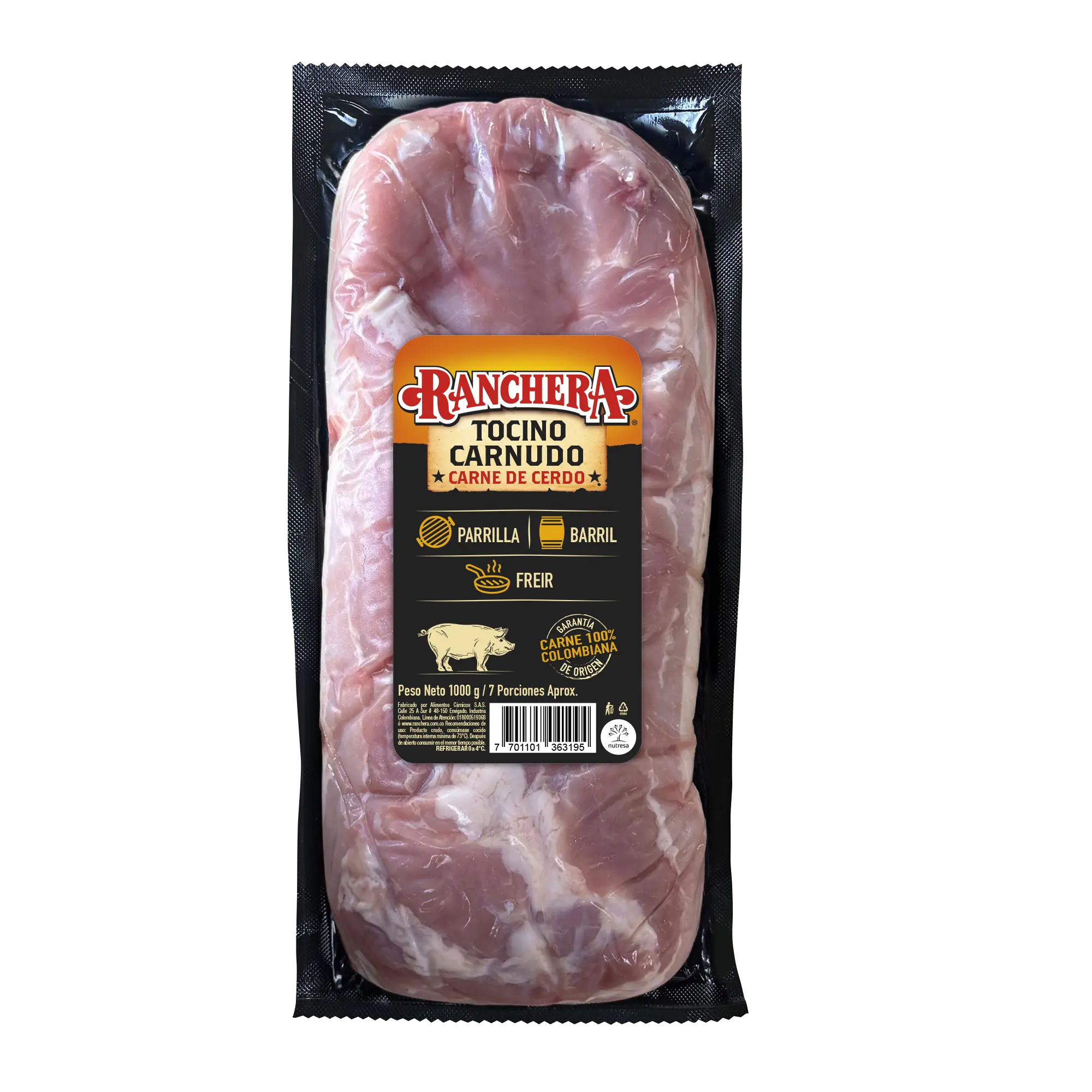 Tocino carnudo Ranchera 1000g